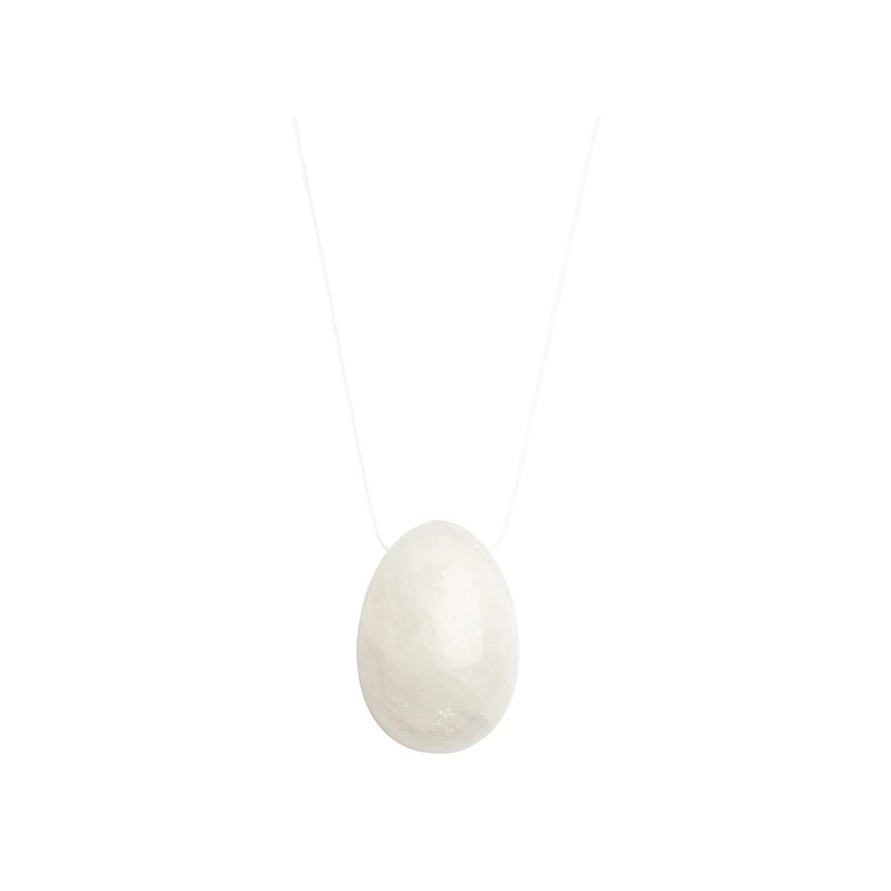 Kulki gejszy - La Gemmes Yoni Egg Set Clear Quartz